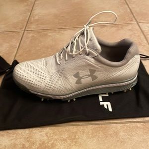 Under Armour ladies golf LEATHER shoes size 9.5, worn 2x